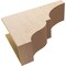 Ekena Millwork 11"W x 33"D x 22"H Classic Asheboro Rough Cedar Woodgrain TimberThane Corbel, Primed Tan CORUR11X33X22ASHRCPR - alternate 3